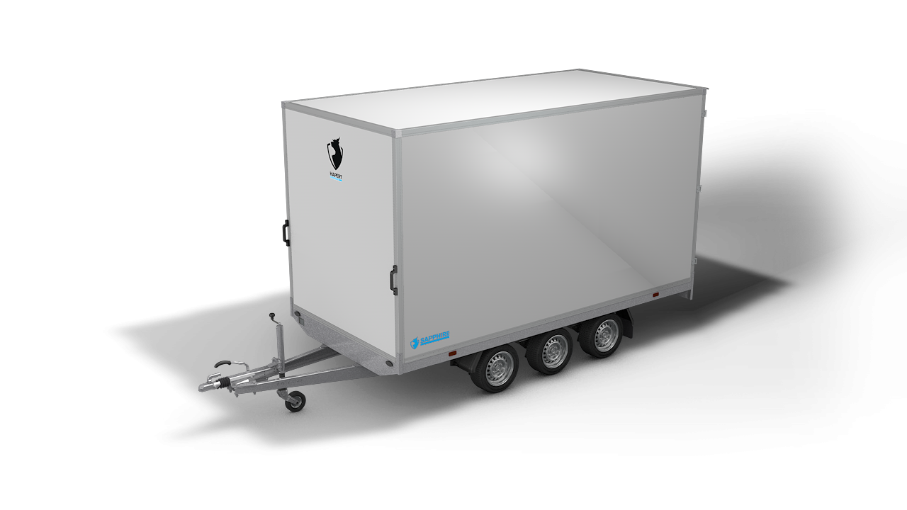  HAPERT box van trailer SAPPHIRE H-3 