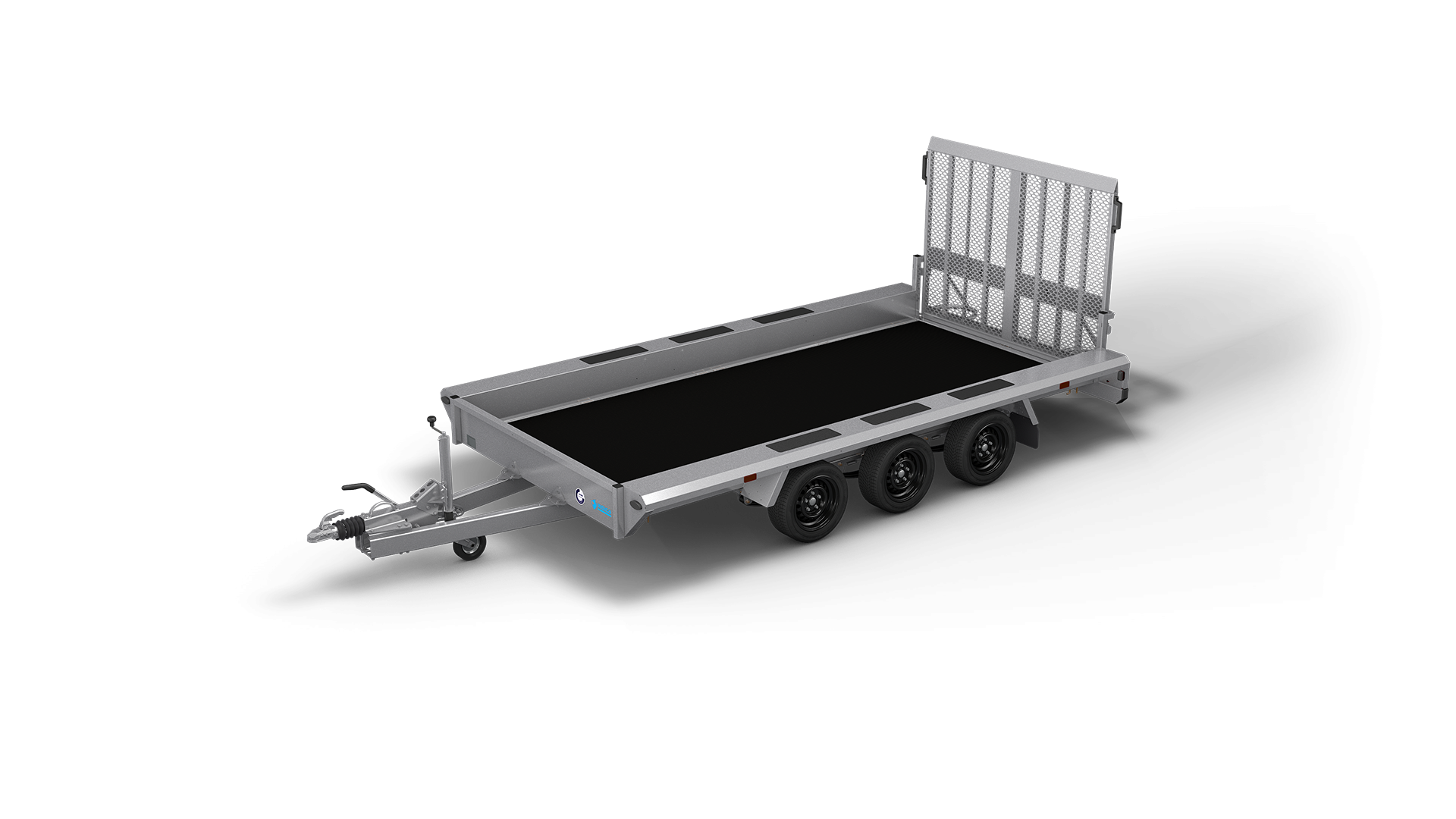  HAPERT transport trailer INDIGO LF-3 non-tilting machine transporter 