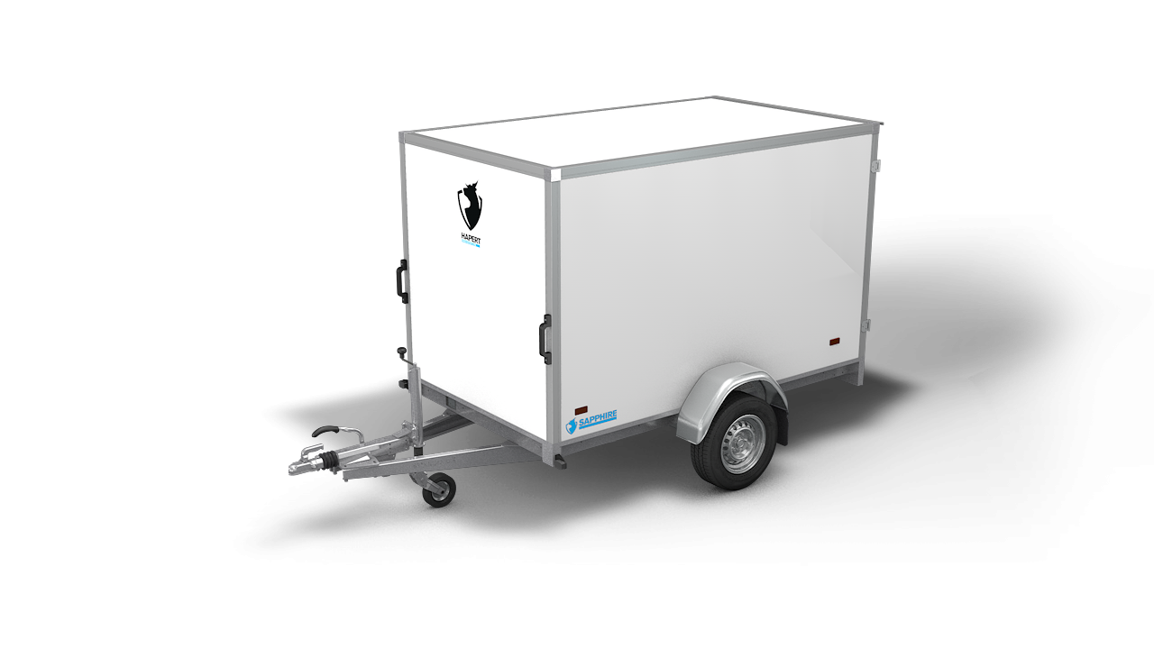  HAPERT box van trailer SAPPHIRE L-1 